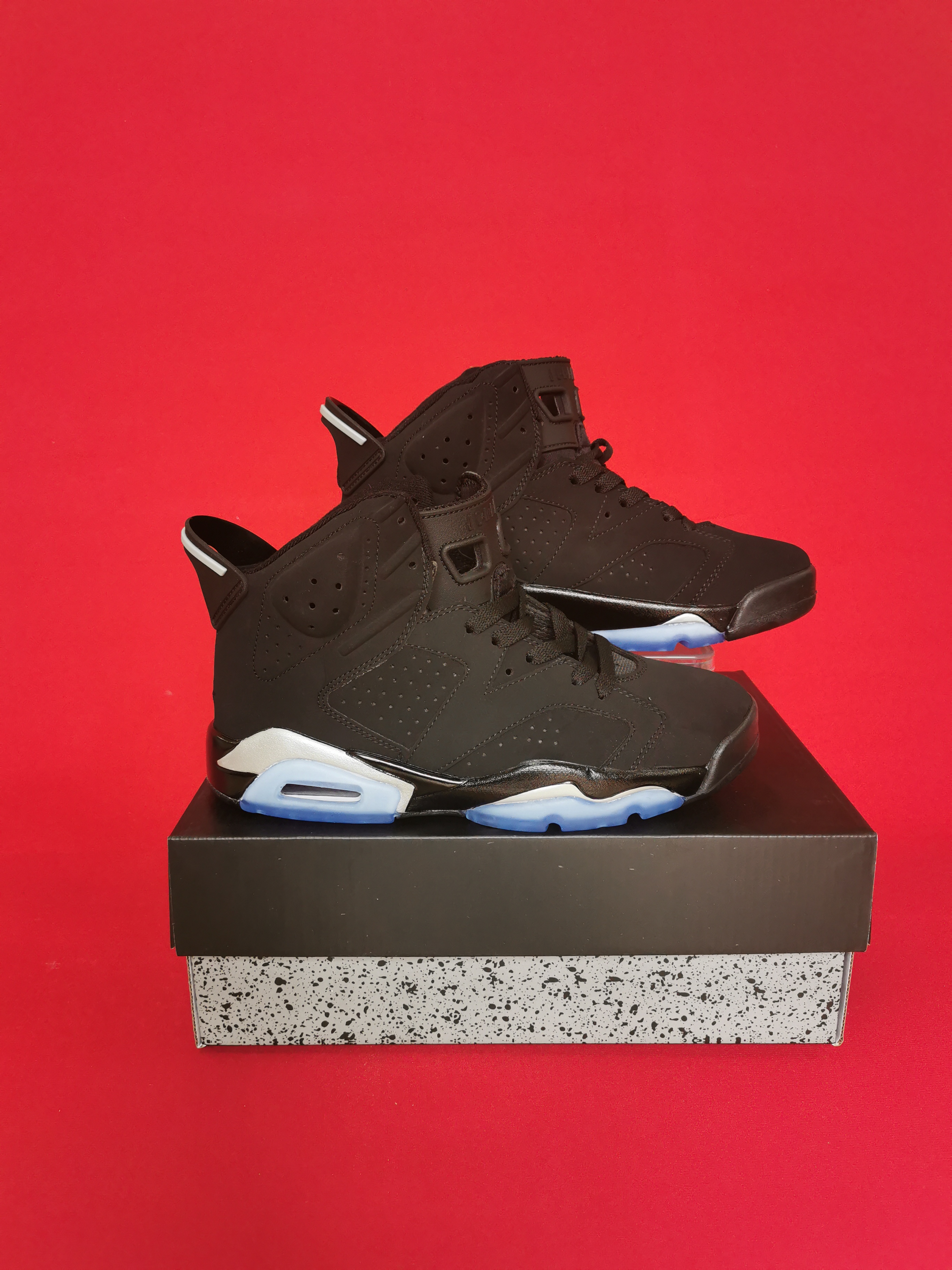 2021 Air Jordan 6 Retro Black Silver Shoes